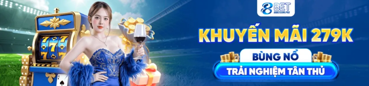 Sân vận động thể thao lớn với ánh đèn rực rỡ và logo 68bet nổ hũ